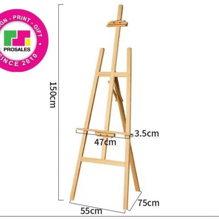 WOODEN EASEL STAND