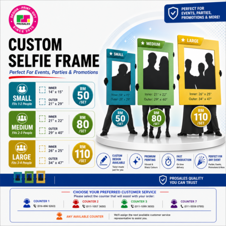 CUSTOM SELFIE FRAME