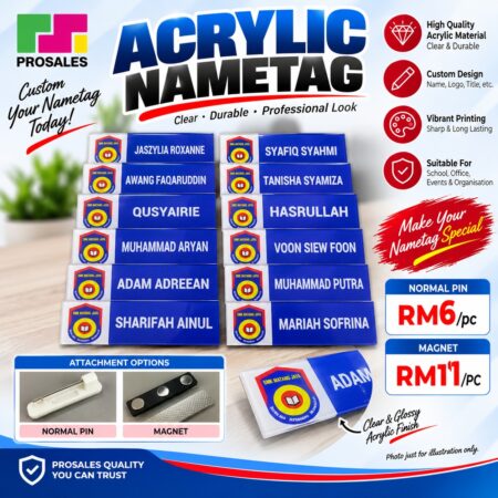 ACRYLIC NAMETAG